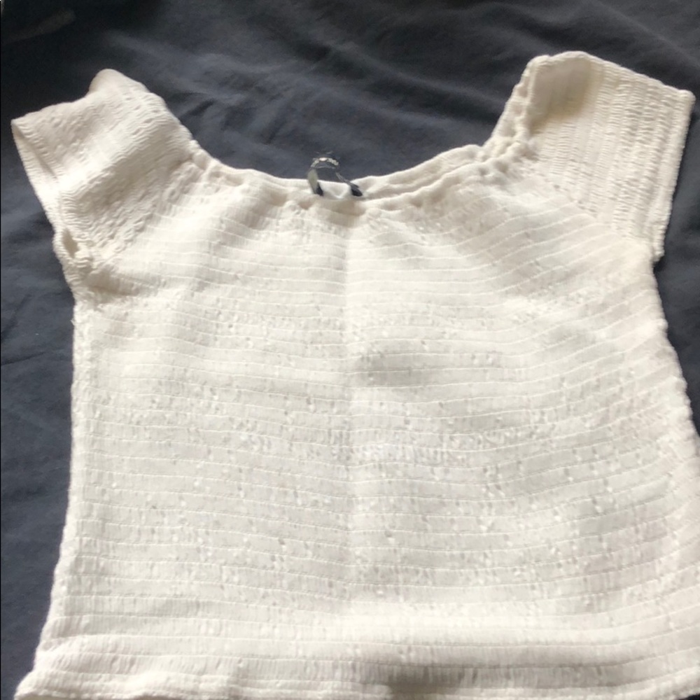 Off white off the shoulder